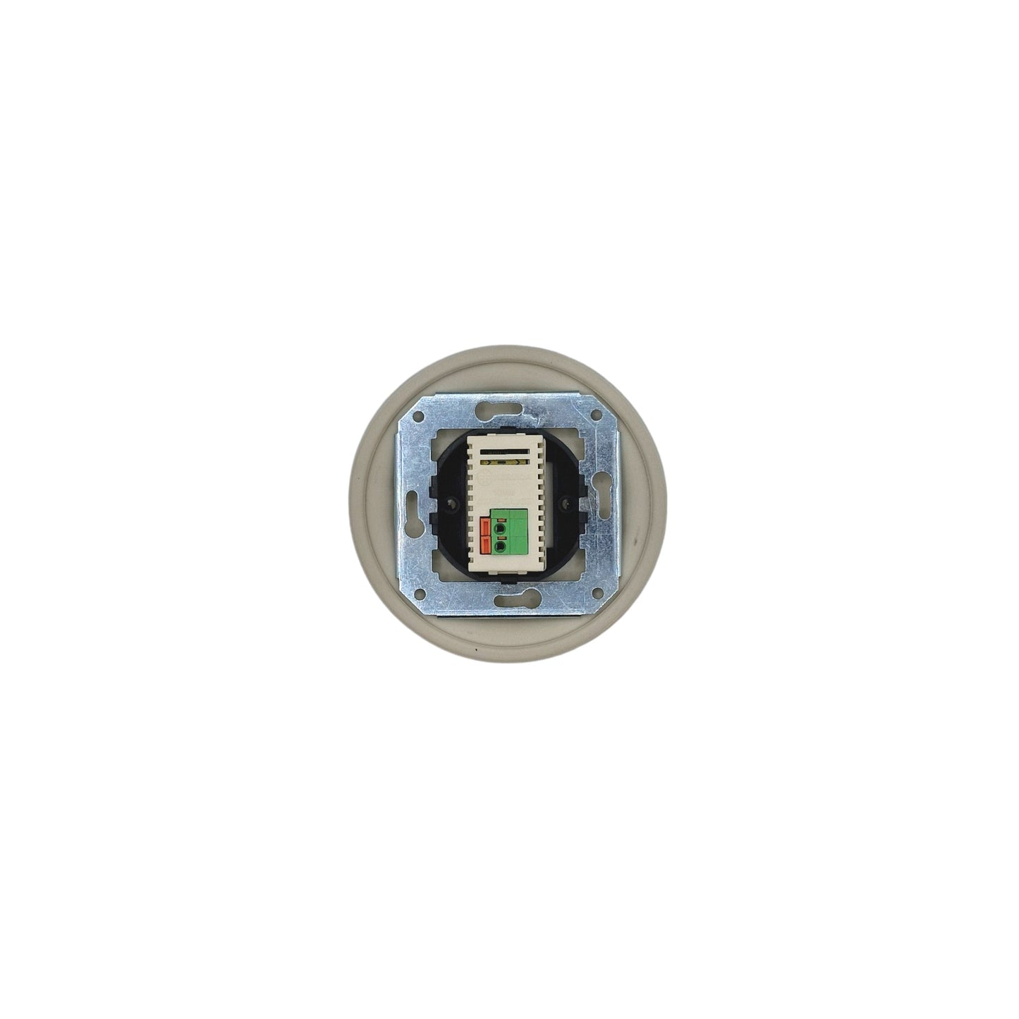 Porcelain USB Charging Socket – Retro Loft Style | Vintage Design, Flush-Mounted, USB A+C Socket in White Ceramic