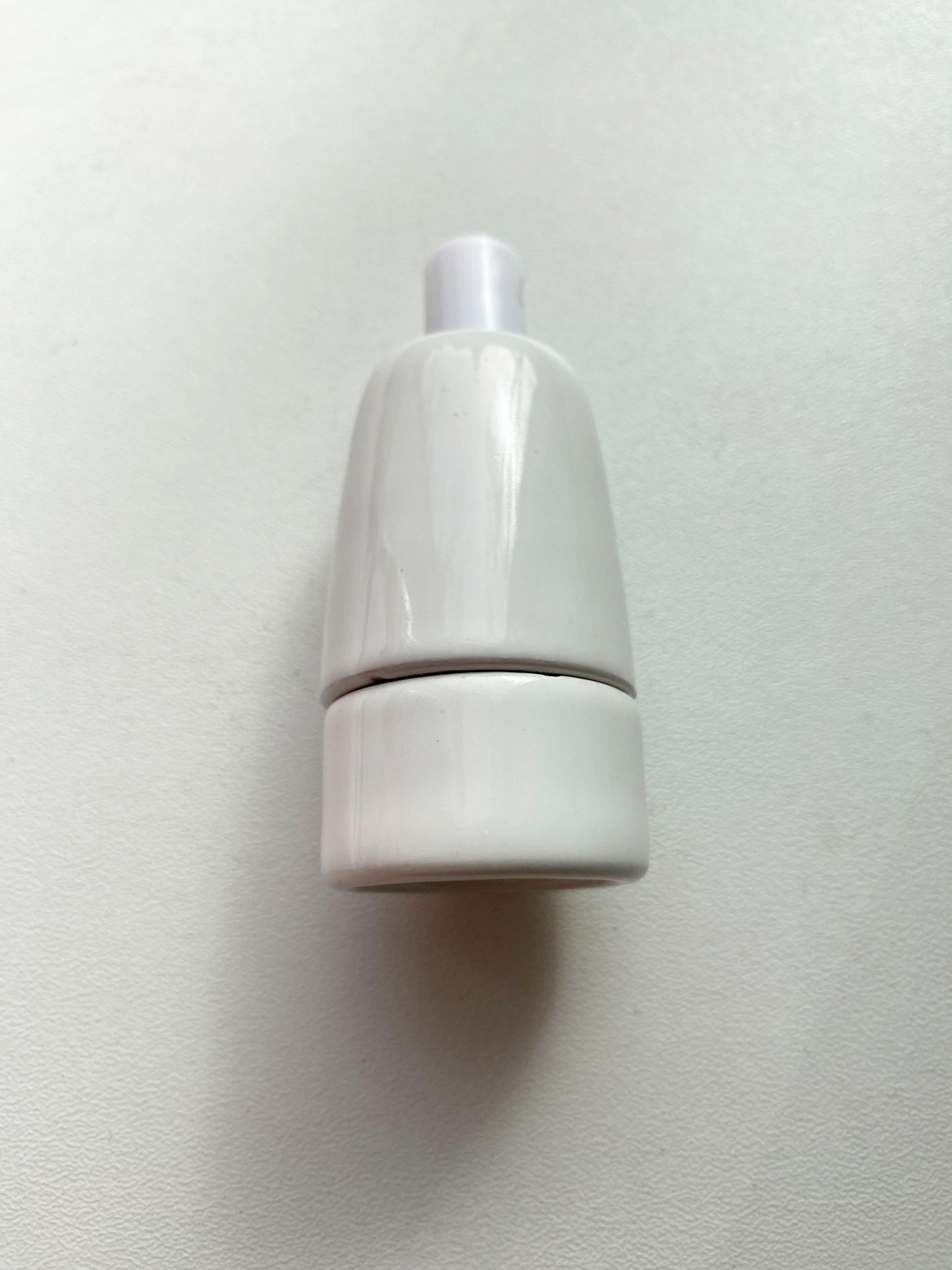 Porcelain Lamp Holder E14 Hanging Vintage Loft Retro Cottage Ceramic White
