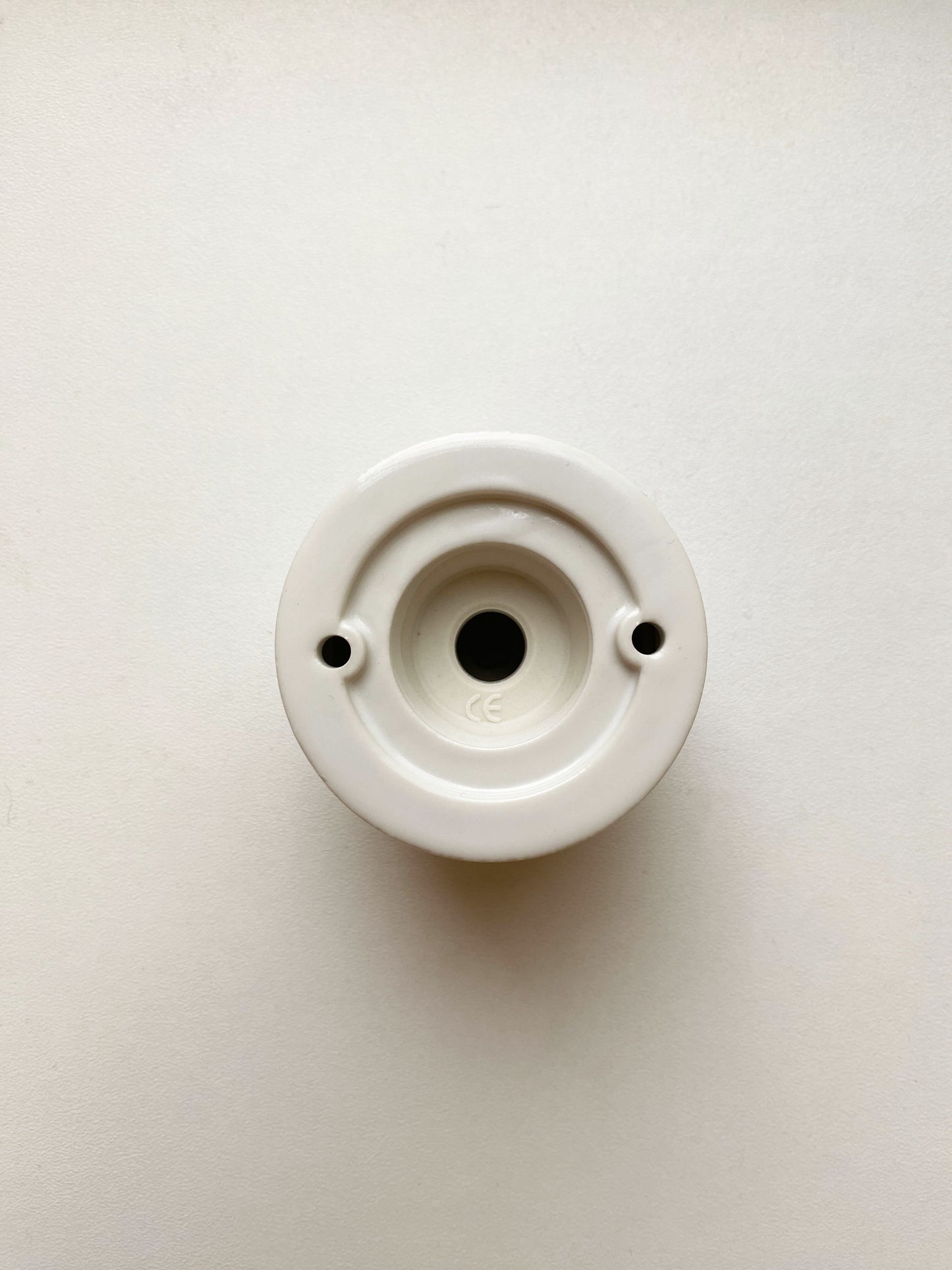 Porcelain Ceiling Cup Surface Mounting Vintage Loft Retro Cottage Ceramic White