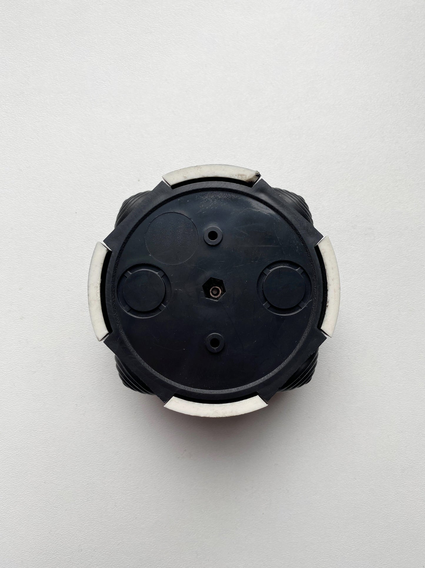 Porcelain Junction Box Loft Retro Cottage Ceramic Vintage Surface Mounting Black D90 x H45mm Black