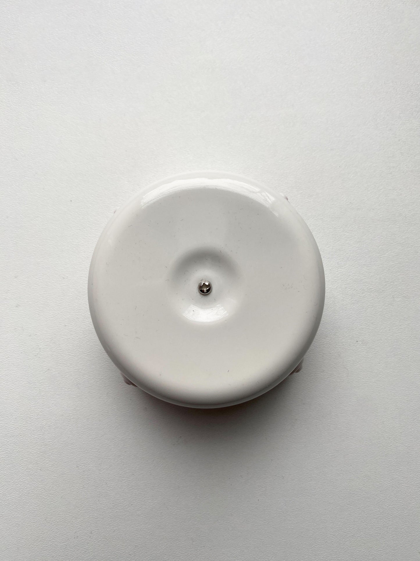Porcelain Junction Box Loft Retro Cottage Ceramic Vintage Surface Mounting Black D90 x H45mm White