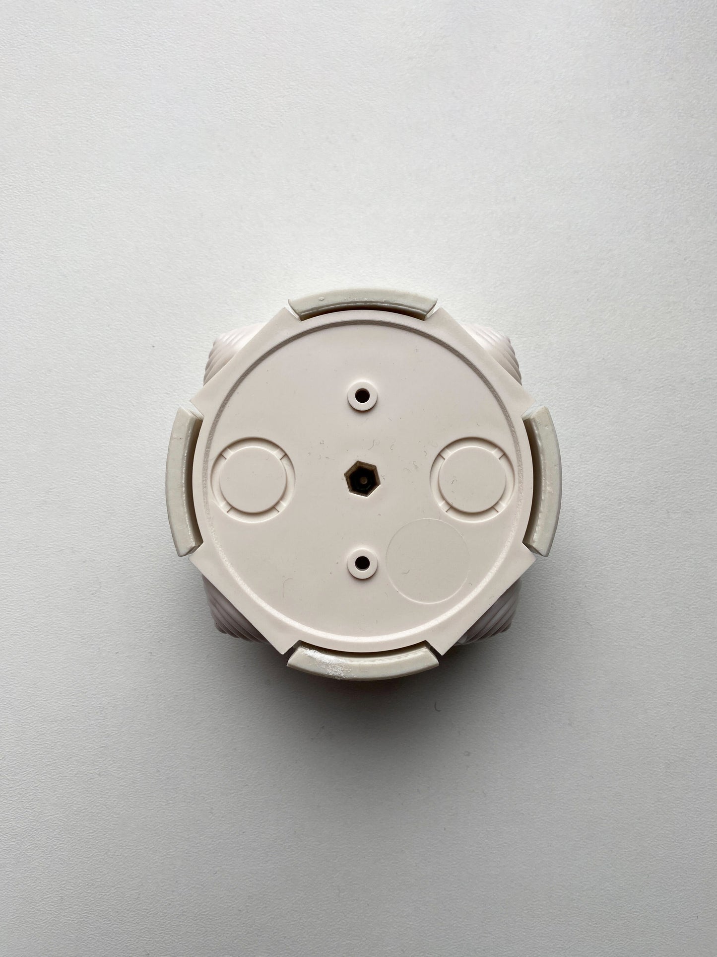 Porcelain Junction Box Loft Retro Cottage Ceramic Vintage Surface Mounting Black D90 x H45mm White
