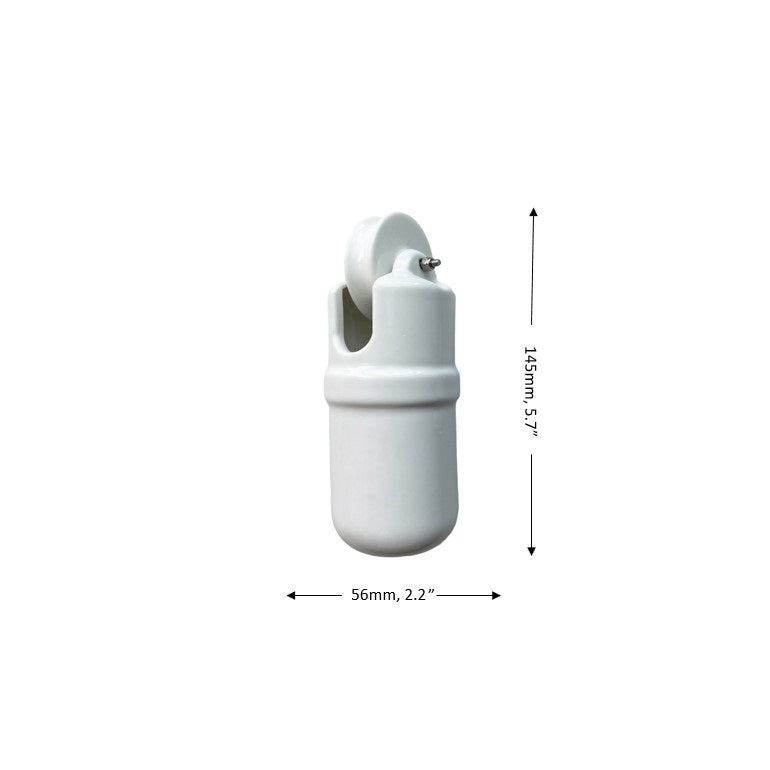 Porcelain Counterweight Vintage Loft Retro Cottage Ceramic Surface Mounting White