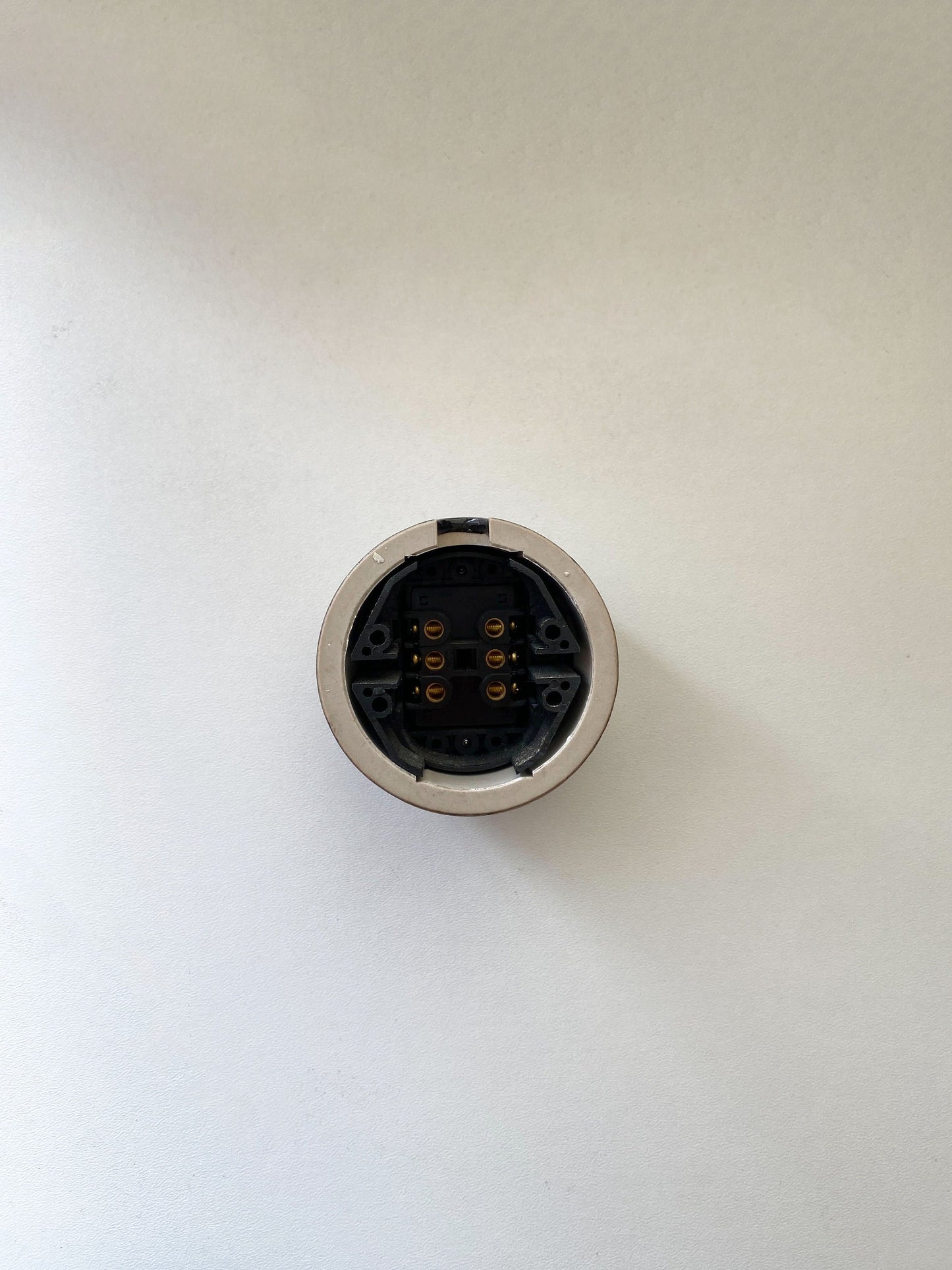 Light Switch Porcelain Loft Retro 2 Gang Two-way Surface-Mounting Vintage Cottage Ceramic Black