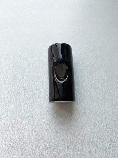 Porcelain Cable Decentraliser Surface Mounting Vintage Loft Retro Cottage Ceramic Black