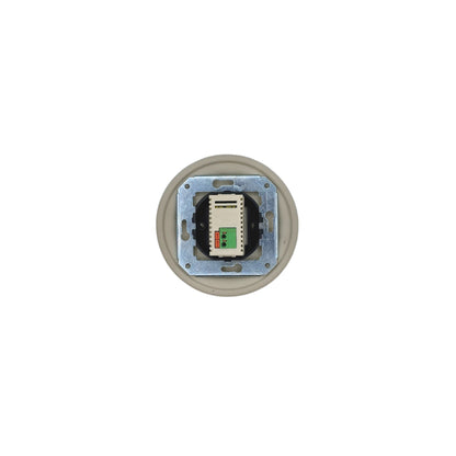 Porcelain USB Charging Socket – Retro Loft Style | Vintage Design, Flush-Mounted, USB A+C Socket in White Ceramic