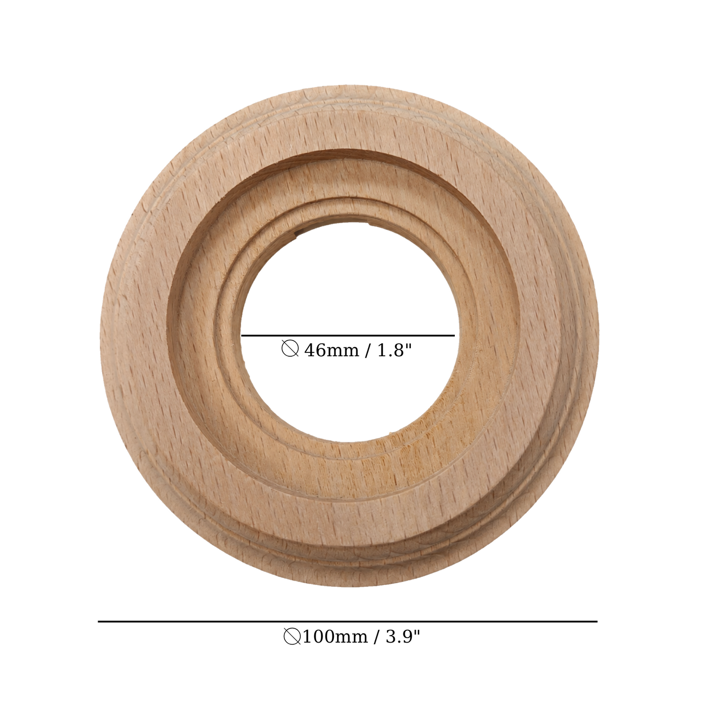Surface Mount Socket and Switch Single Frame in Light Brown