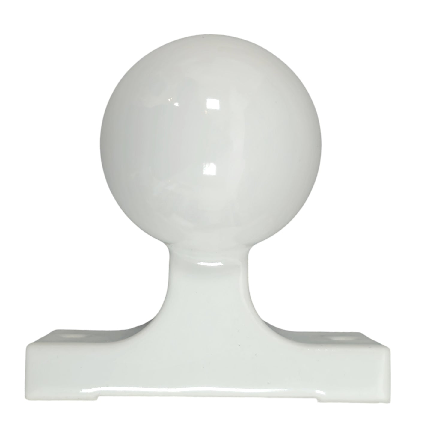 white porcelain wall mount E27 lamp holder, back