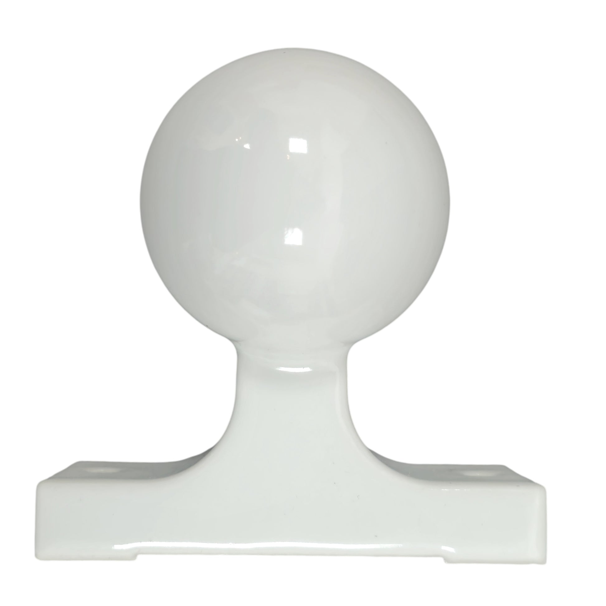 white porcelain wall mount E27 lamp holder, back