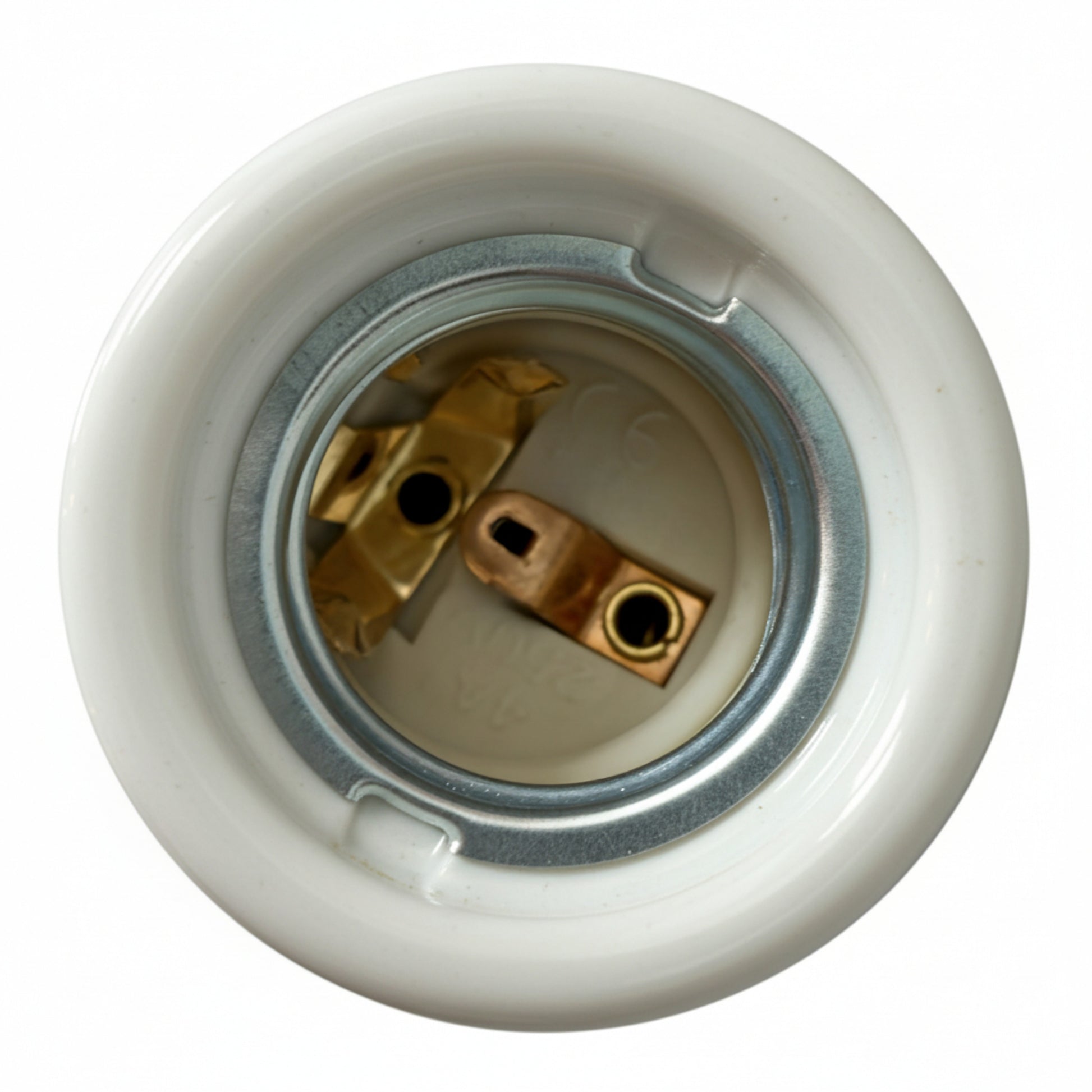 white porcelain adjustable E27 lamp holder, wall mount, holder