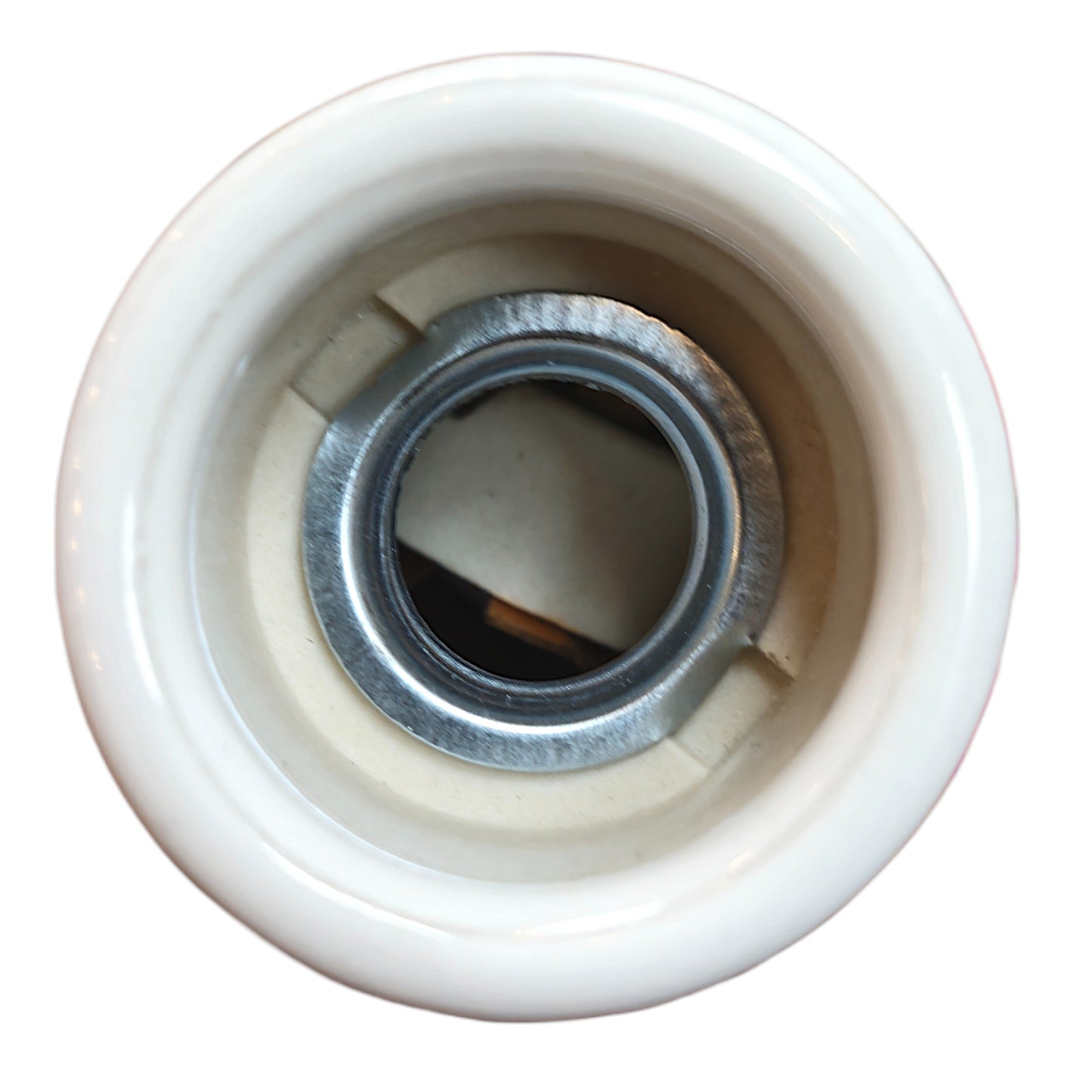 white porcelain E14 pendant light set, lamp holder