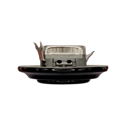 Porcelain Loft Retro Electrical TV/SAT Socket Flush-Mounting Vintage Cottage Ceramic Black