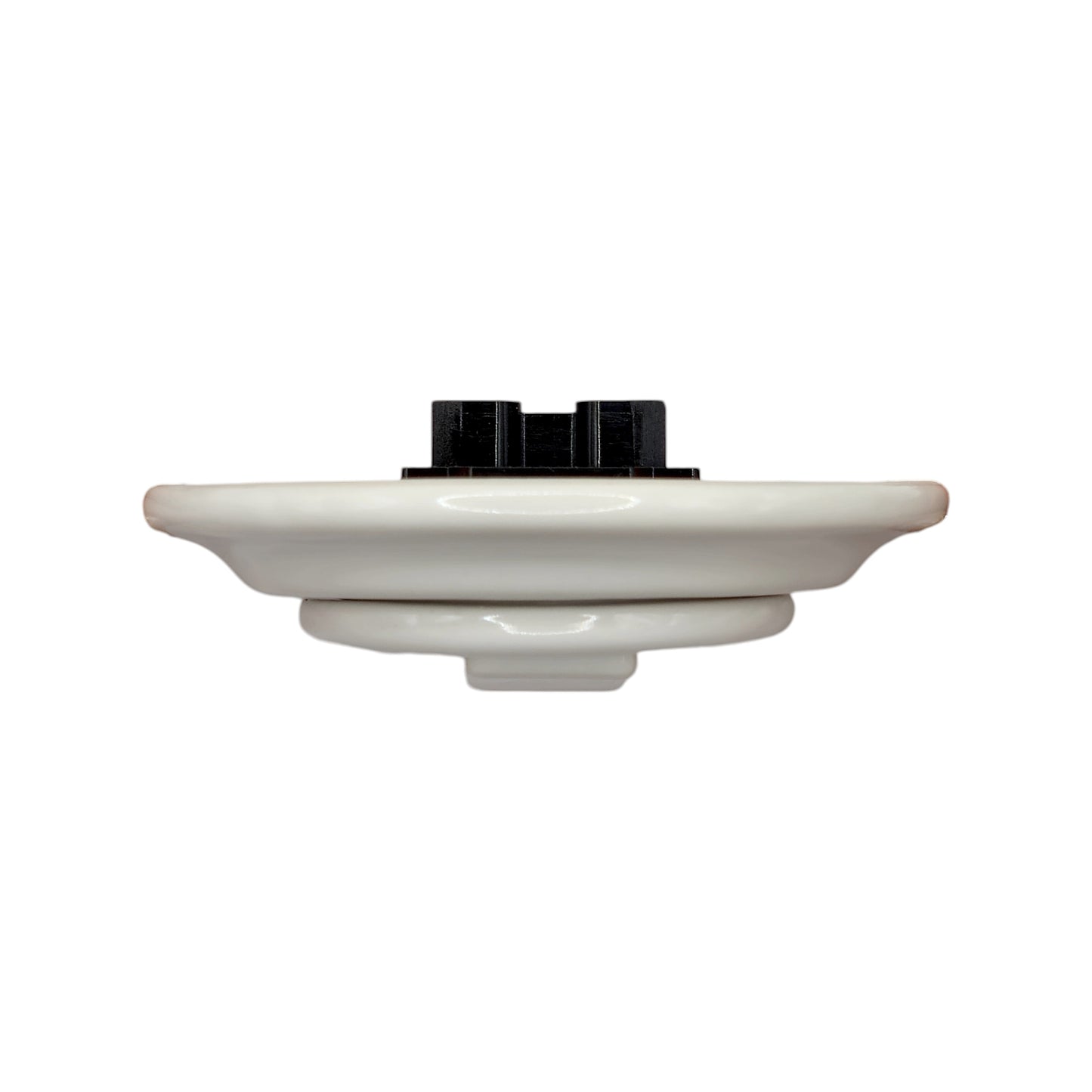 white porcelain 1gang2way big key light switch, flush-mount, side