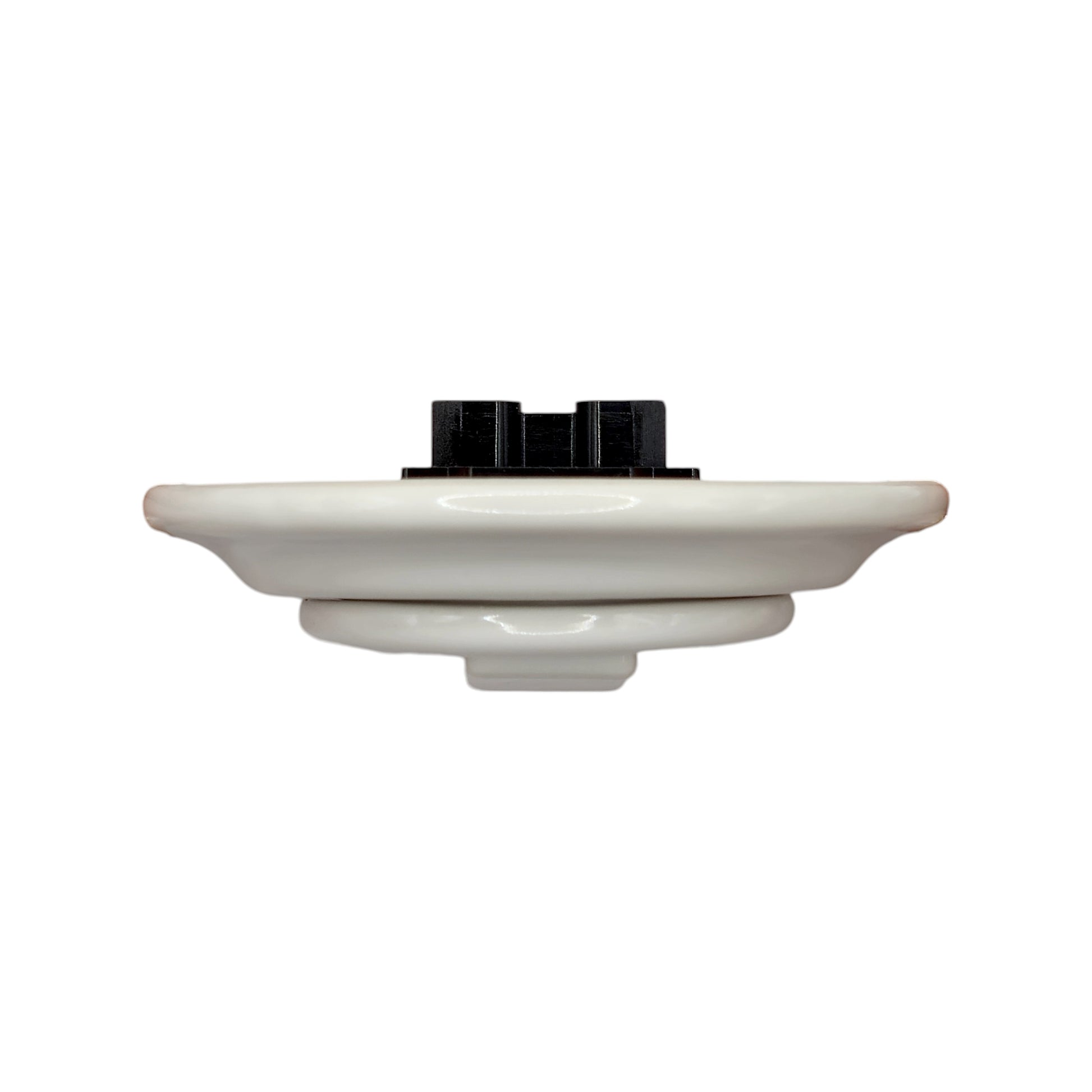 white porcelain 1gang2way big key light switch, flush-mount, side