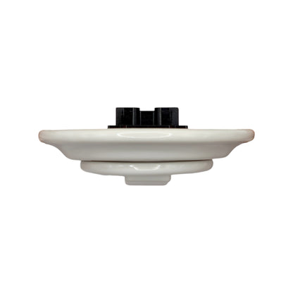 white porcelain 1gang2way big key light switch, flush-mount, side