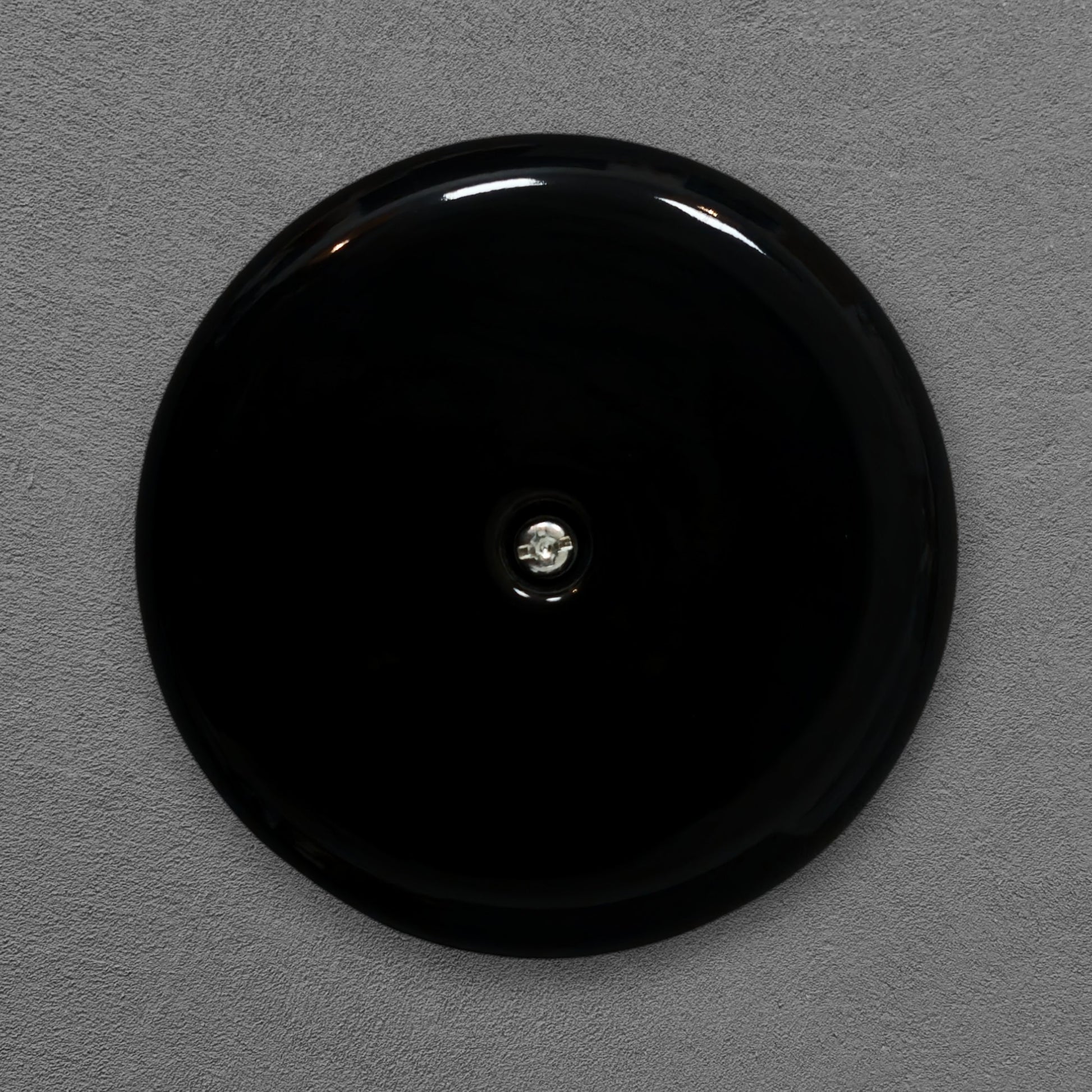 black porcelain junction box, 78x35mm, front