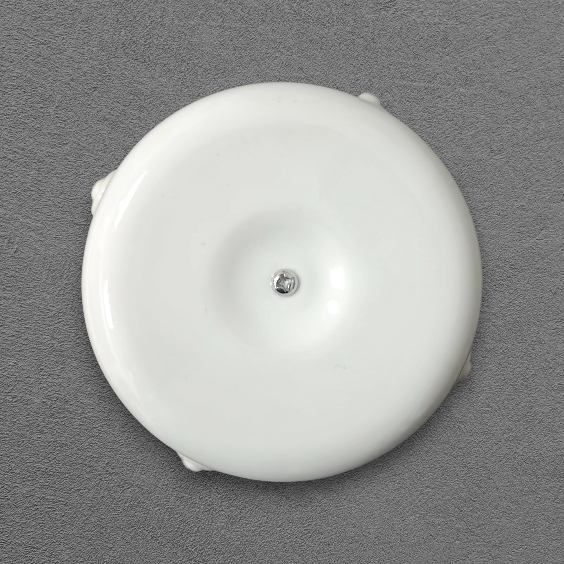 white porcelain junction box, 78x45mm, front