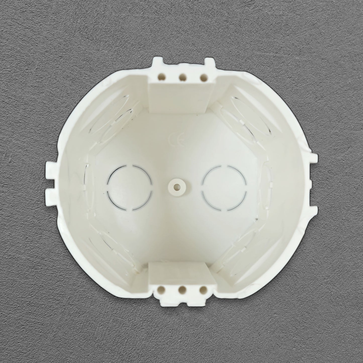 EU Socket and Switch backbox 65mm, inside