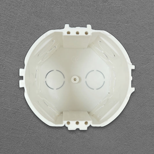 EU Socket and Switch backbox 65mm, inside