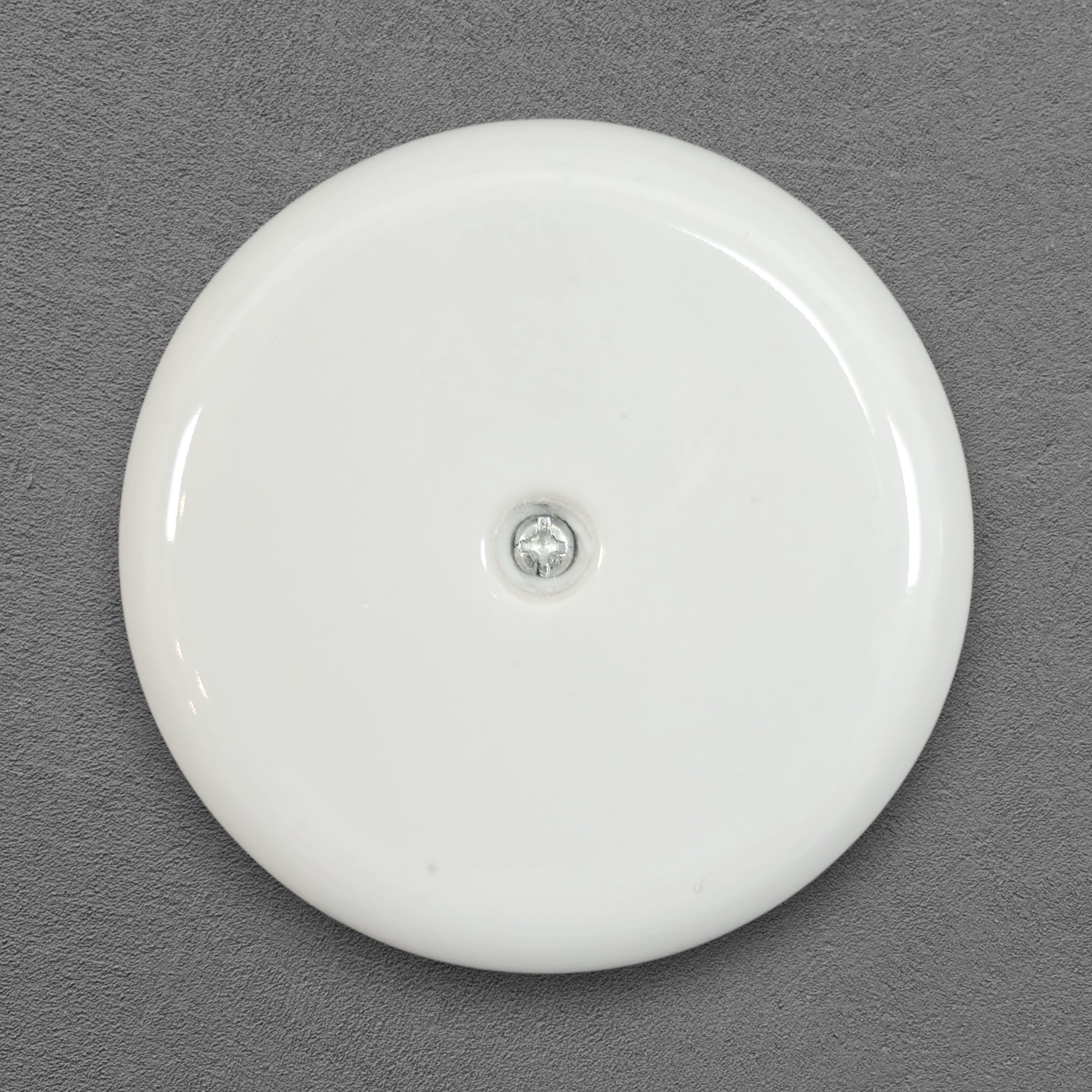 white porcelain junction box, 78x35mm, front