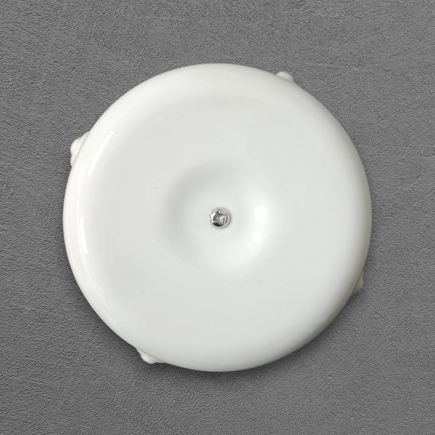 white porcelain junction box, 90x45mm, front