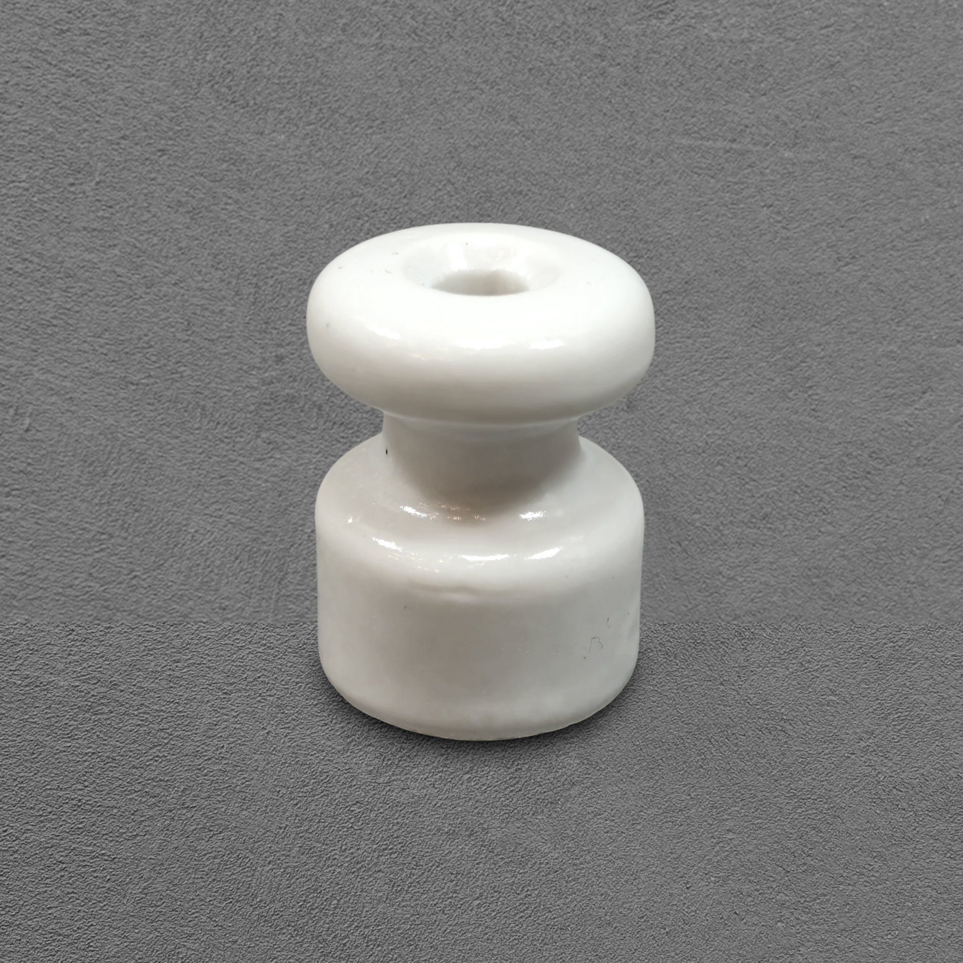 white porcelain insulator 10pcs, front