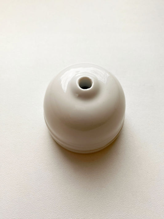 Porcelain Ceiling Cup Surface Mounting Vintage Loft Retro Cottage Ceramic White