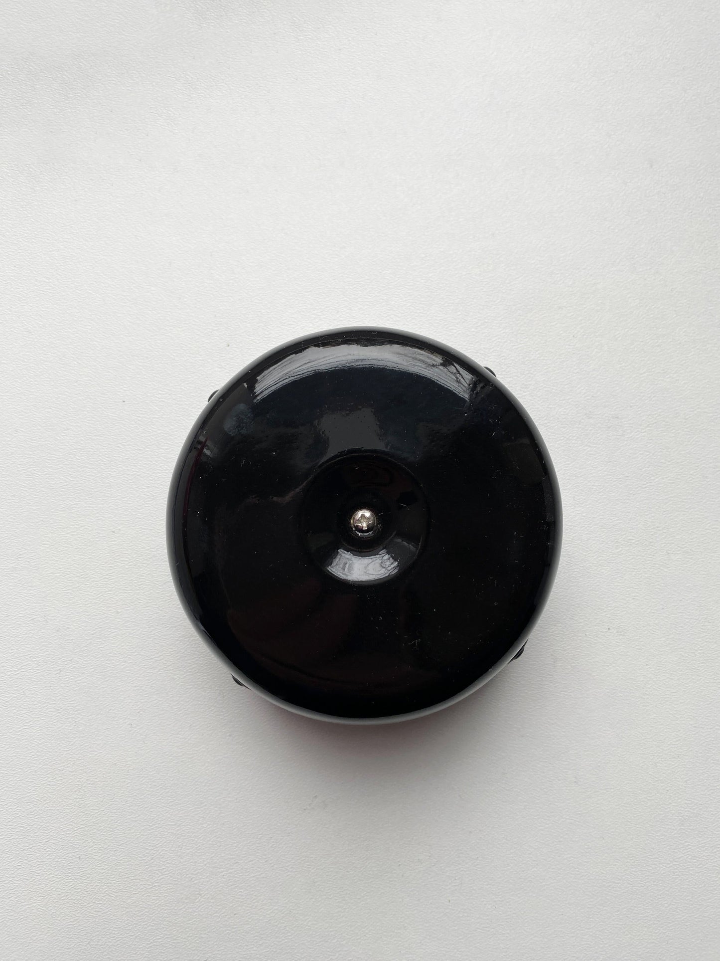 Porcelain Junction Box Loft Retro Cottage Ceramic Vintage Surface Mounting Black D90 x H45mm Black