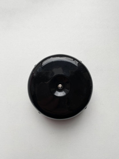 Porcelain Junction Box Loft Retro Cottage Ceramic Vintage Surface Mounting Black D90 x H45mm Black