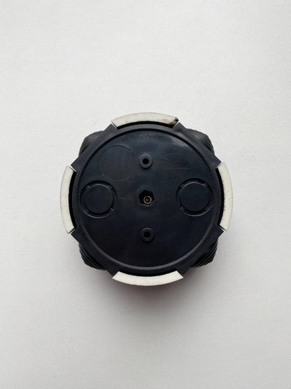 Porcelain Junction Box Loft Retro Cottage Ceramic Vintage Surface Mounting Black D90 x H45mm Black