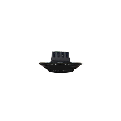 Porcelain USB Charging Socket – Retro Loft Style | Vintage Design, Flush-Mounted, USB A+C Socket in Black Ceramic