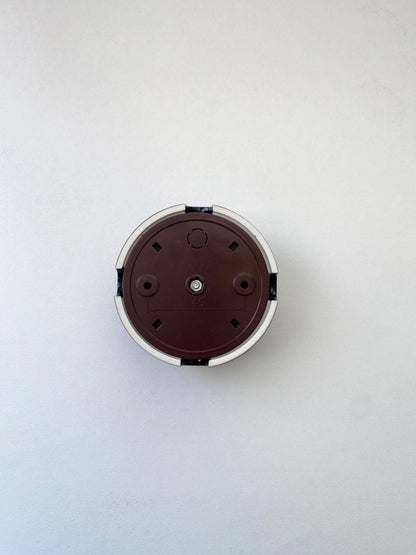 Porcelain Junction Box Vintage Loft Retro Cottage Ceramic Surface Mounting Black D78 x H35mm