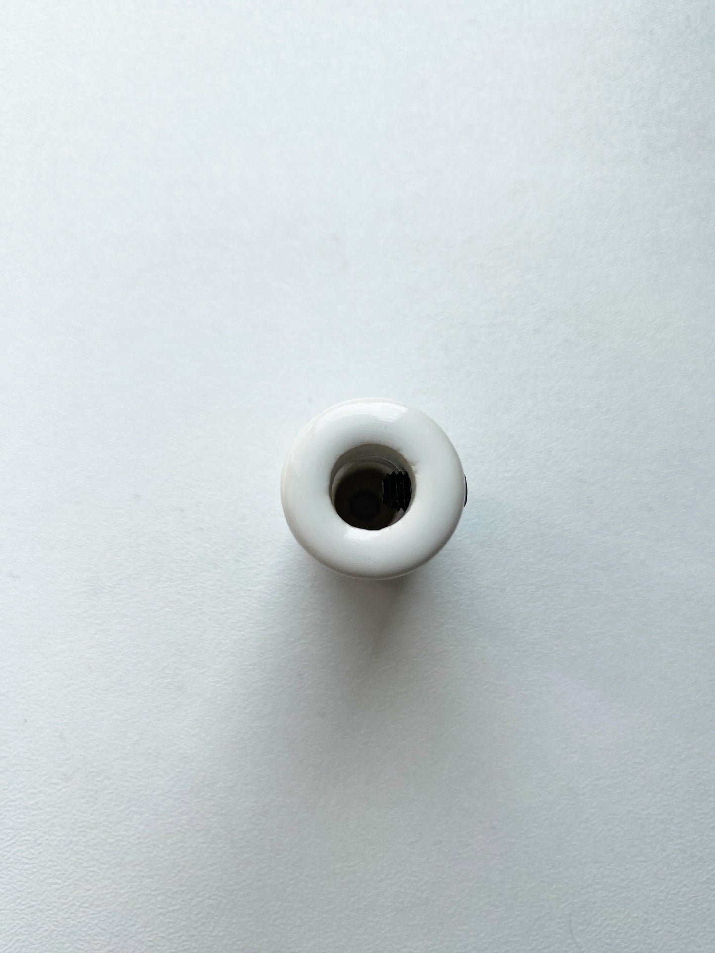 Porcelain Cable Decentraliser Surface Mounting Vintage Loft Retro Cottage Ceramic White