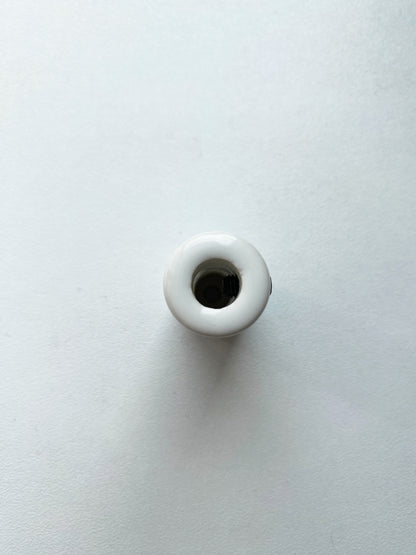 Porcelain Cable Decentraliser Surface Mounting Vintage Loft Retro Cottage Ceramic White