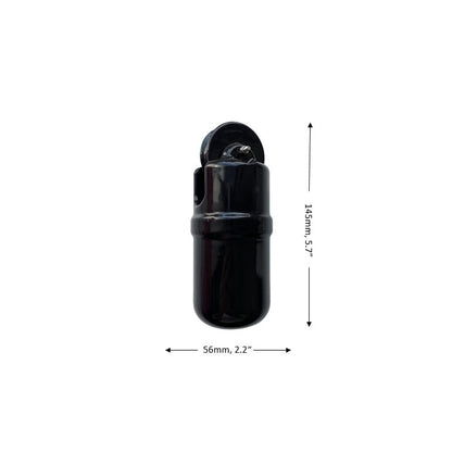 Porcelain Counterweight Vintage Loft Retro Cottage Ceramic Surface Mounting Black