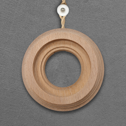 Surface Mount Socket and Switch Single Frame in Light Brown