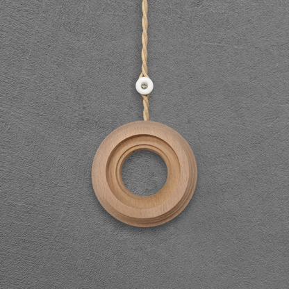 Surface Mount Socket and Switch Single Frame in Light Brown