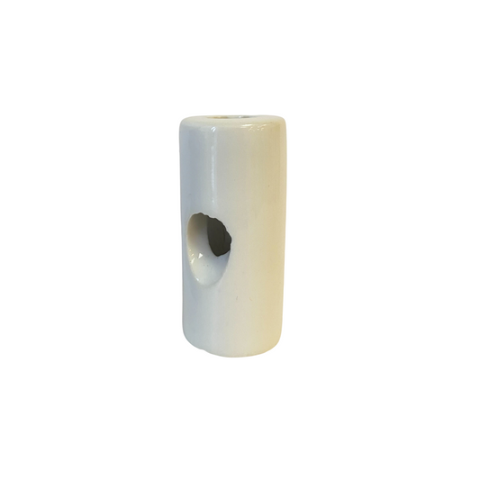 Porcelain Cable Decentraliser Surface Mounting Vintage Loft Retro Cottage Ceramic White