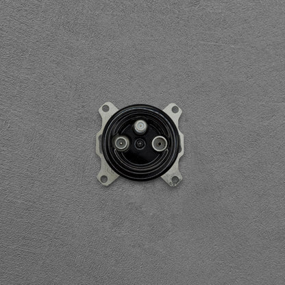 Porcelain Connection Inner Part Loft Retro TV/SAT Socket Flush-Mounting Vintage Cottage Ceramic Black