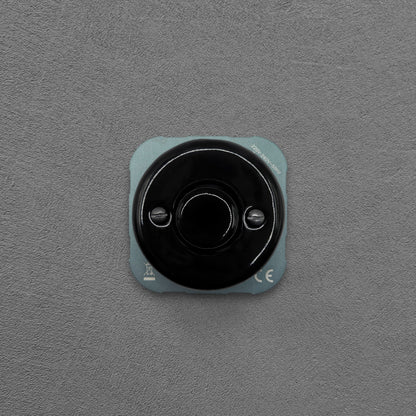 Black Porcelain Dimmer Connection Inner Part Two-Way Switch Flush-Mounted