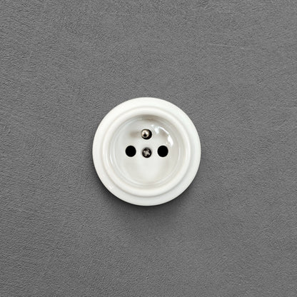 Power Socket Porcelain Loft Retro Electrical French Surface-Mounting Vintage Cottage Ceramic White