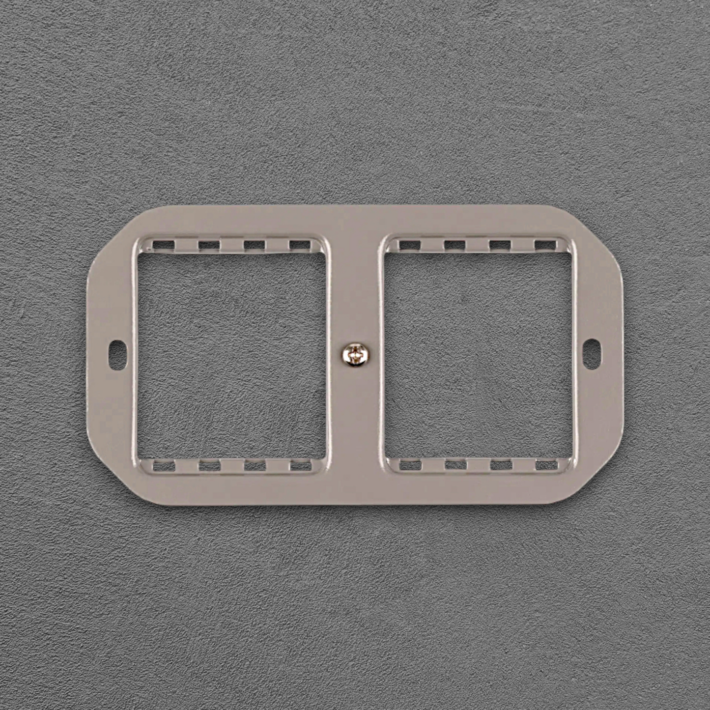 Double Flush Mounting Plate for UK Series
