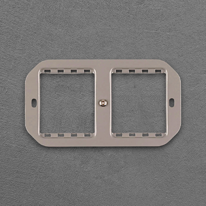 Double Flush Mounting Plate for UK Series