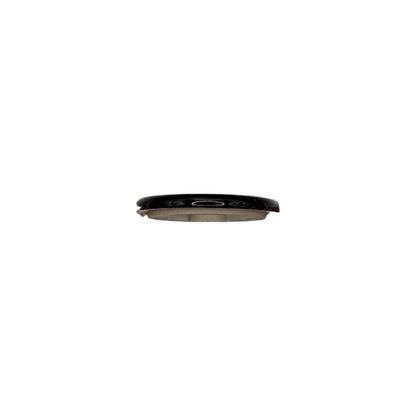 Retro style Black Ceramic Frame Replacement Part Flushed-Mounted Push Button Switch-Single Loft Vintage Cottage