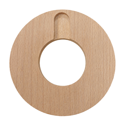 Surface Mount Socket and Switch Single Frame in Light Brown