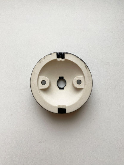 Ceiling Rose Cone Shape Porcelain Surface Mounting Vintage Loft Retro Cottage Ceramic Black
