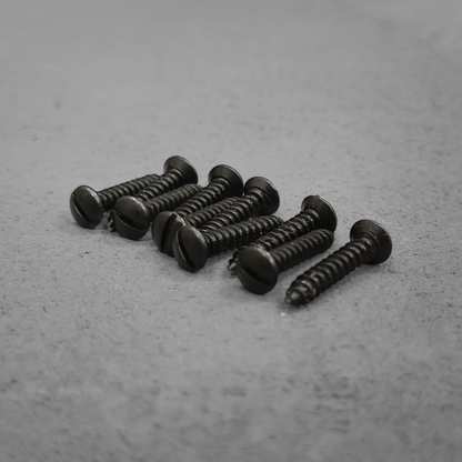 M3.5 x 20mm Round Slotted Machine Screws (10-Pack)