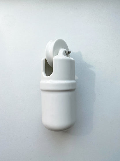 Porcelain Counterweight Vintage Loft Retro Cottage Ceramic Surface Mounting White