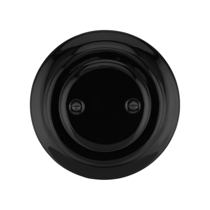 Flush Mount Blind Cover – Black Porcelain