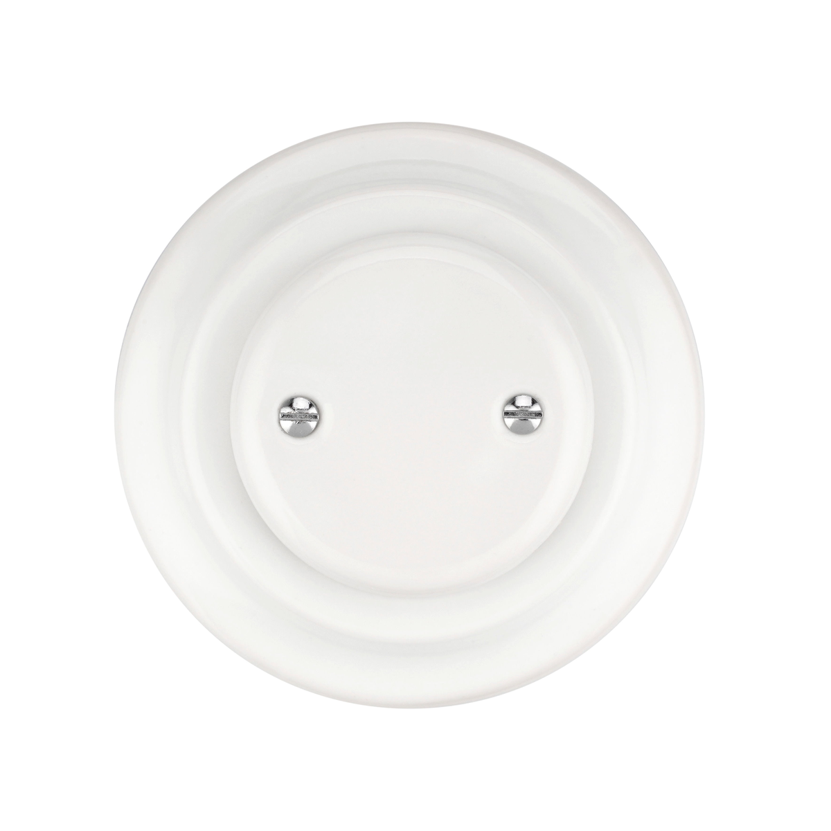 Flush Mount Blind Cover – White Porcelain